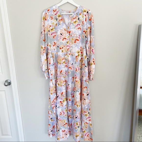 Anthropologie Dresses & Skirts - Anthropologie Floral Maxi Dress - Multicolor UI
